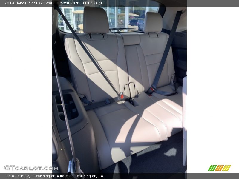 Crystal Black Pearl / Beige 2019 Honda Pilot EX-L AWD
