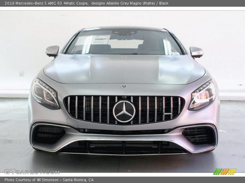 designo Allanite Grey Magno (Matte) / Black 2019 Mercedes-Benz S AMG 63 4Matic Coupe