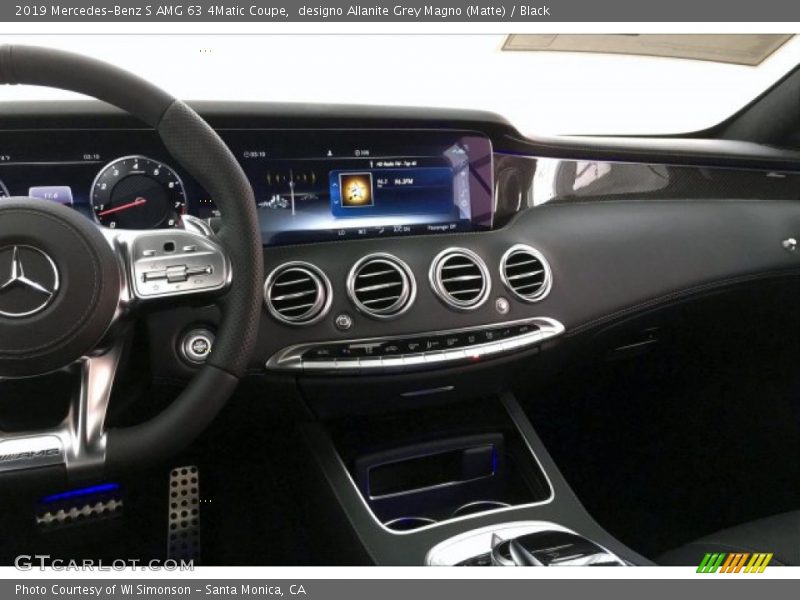 designo Allanite Grey Magno (Matte) / Black 2019 Mercedes-Benz S AMG 63 4Matic Coupe