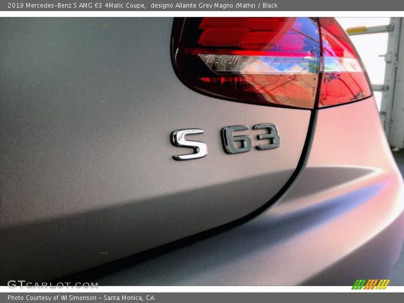 2019 S AMG 63 4Matic Coupe Logo