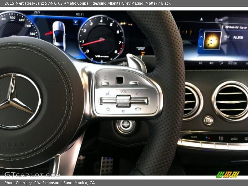  2019 S AMG 63 4Matic Coupe Steering Wheel