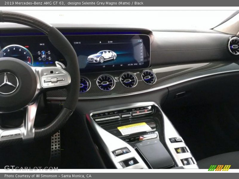 designo Selenite Grey Magno (Matte) / Black 2019 Mercedes-Benz AMG GT 63