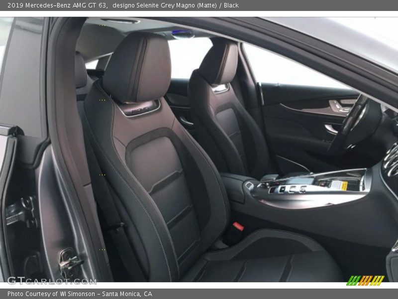 designo Selenite Grey Magno (Matte) / Black 2019 Mercedes-Benz AMG GT 63