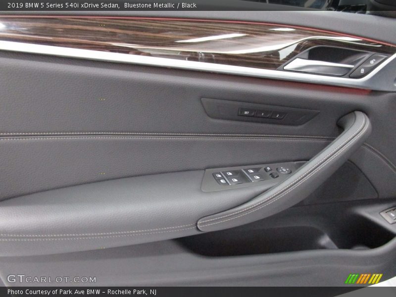 Bluestone Metallic / Black 2019 BMW 5 Series 540i xDrive Sedan