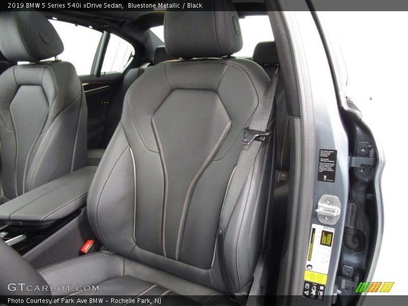 Bluestone Metallic / Black 2019 BMW 5 Series 540i xDrive Sedan