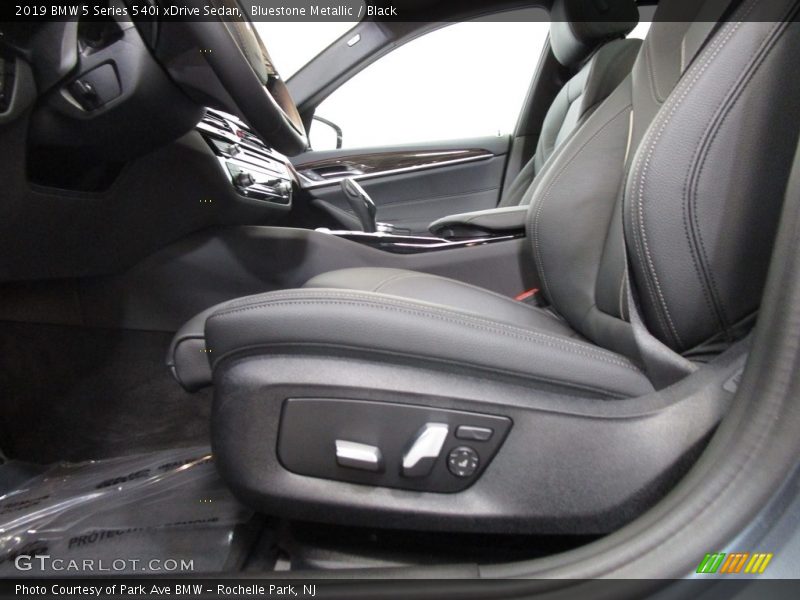 Bluestone Metallic / Black 2019 BMW 5 Series 540i xDrive Sedan
