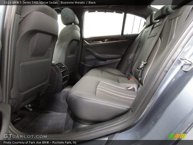 Bluestone Metallic / Black 2019 BMW 5 Series 540i xDrive Sedan