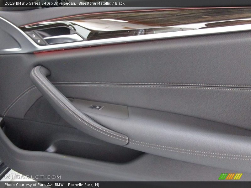 Bluestone Metallic / Black 2019 BMW 5 Series 540i xDrive Sedan