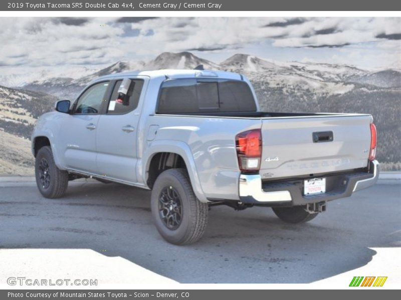 Cement Gray / Cement Gray 2019 Toyota Tacoma SR5 Double Cab 4x4