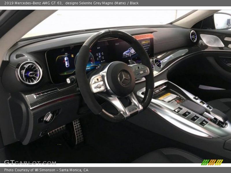 designo Selenite Grey Magno (Matte) / Black 2019 Mercedes-Benz AMG GT 63