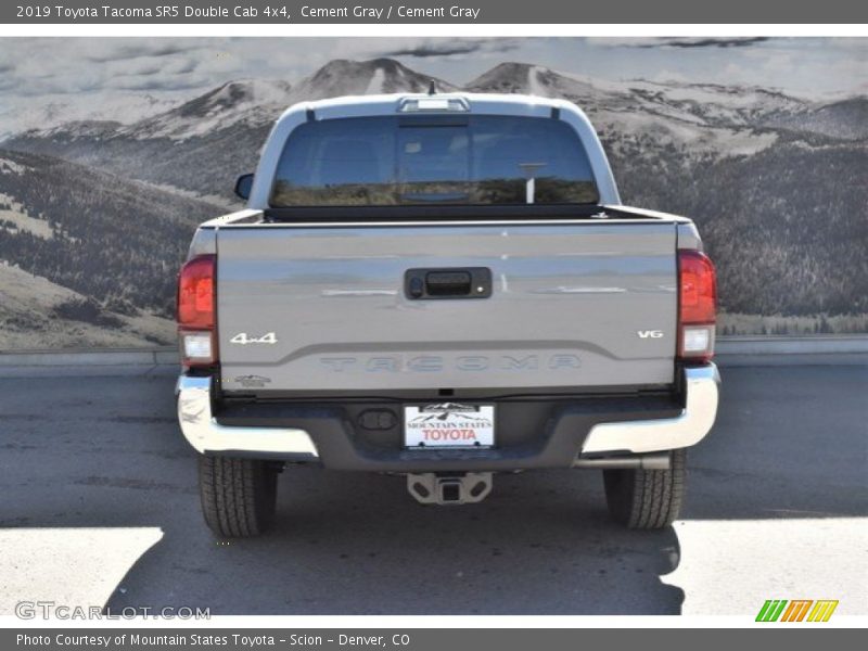 Cement Gray / Cement Gray 2019 Toyota Tacoma SR5 Double Cab 4x4