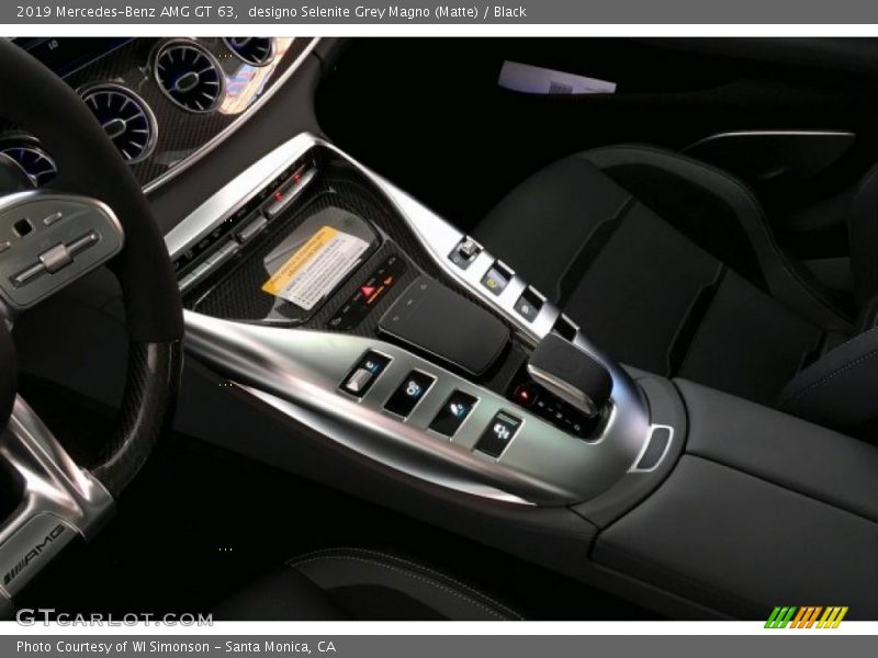 designo Selenite Grey Magno (Matte) / Black 2019 Mercedes-Benz AMG GT 63