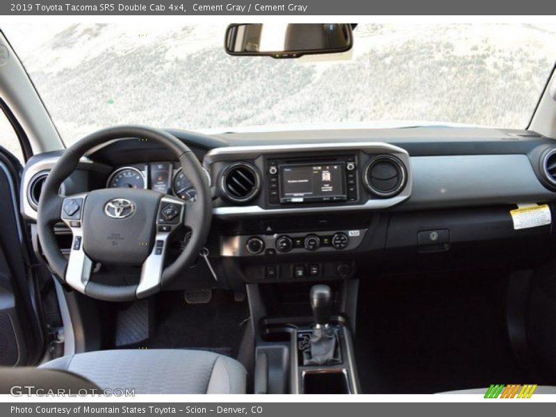 Cement Gray / Cement Gray 2019 Toyota Tacoma SR5 Double Cab 4x4