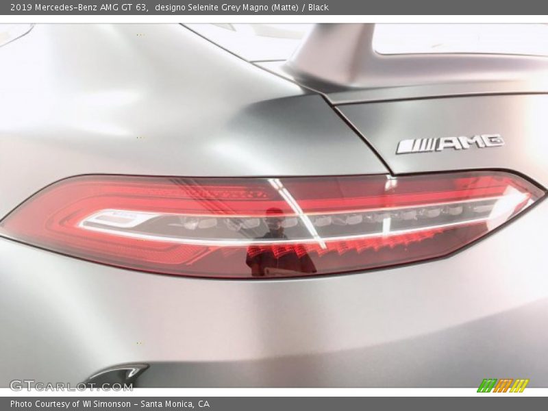 designo Selenite Grey Magno (Matte) / Black 2019 Mercedes-Benz AMG GT 63