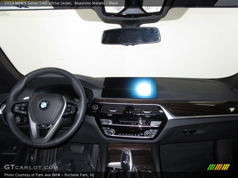 Bluestone Metallic / Black 2019 BMW 5 Series 540i xDrive Sedan