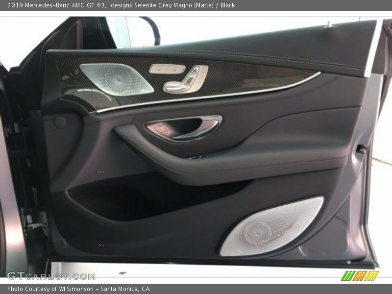 designo Selenite Grey Magno (Matte) / Black 2019 Mercedes-Benz AMG GT 63