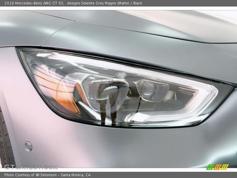designo Selenite Grey Magno (Matte) / Black 2019 Mercedes-Benz AMG GT 63