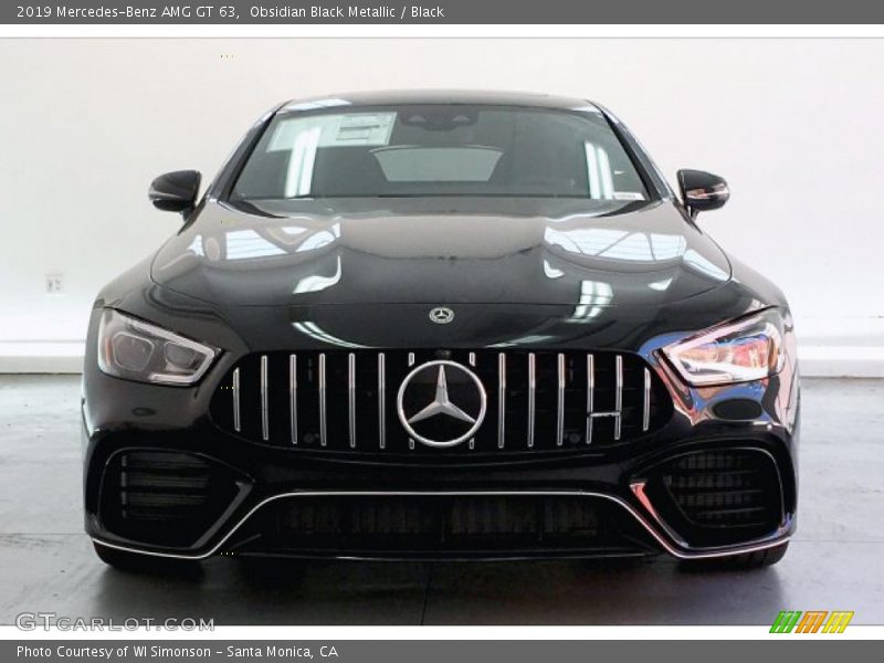 Obsidian Black Metallic / Black 2019 Mercedes-Benz AMG GT 63