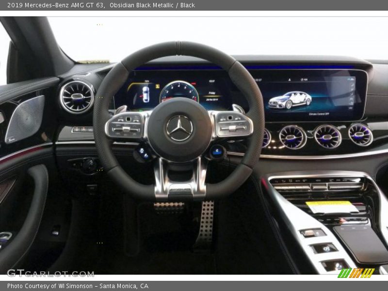 Dashboard of 2019 AMG GT 63