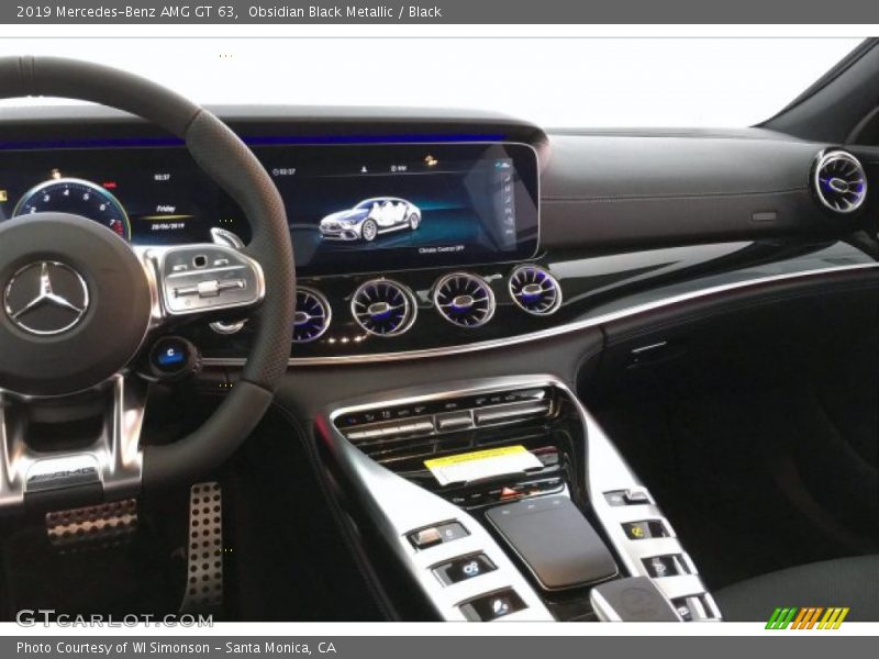 Obsidian Black Metallic / Black 2019 Mercedes-Benz AMG GT 63