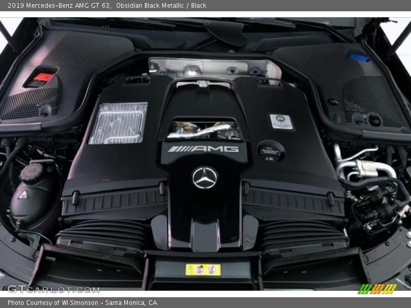  2019 AMG GT 63 Engine - 4.0 AMG Twin-Turbocharged DOHC 32-Valve VVT V8