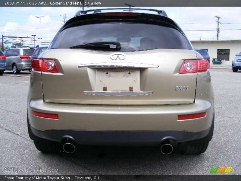 Golden Sand Metallic / Willow 2003 Infiniti FX 35 AWD