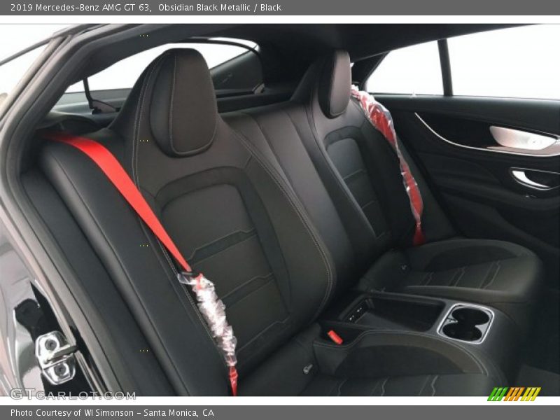 Rear Seat of 2019 AMG GT 63