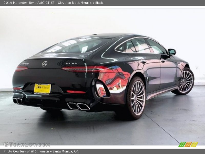 Obsidian Black Metallic / Black 2019 Mercedes-Benz AMG GT 63