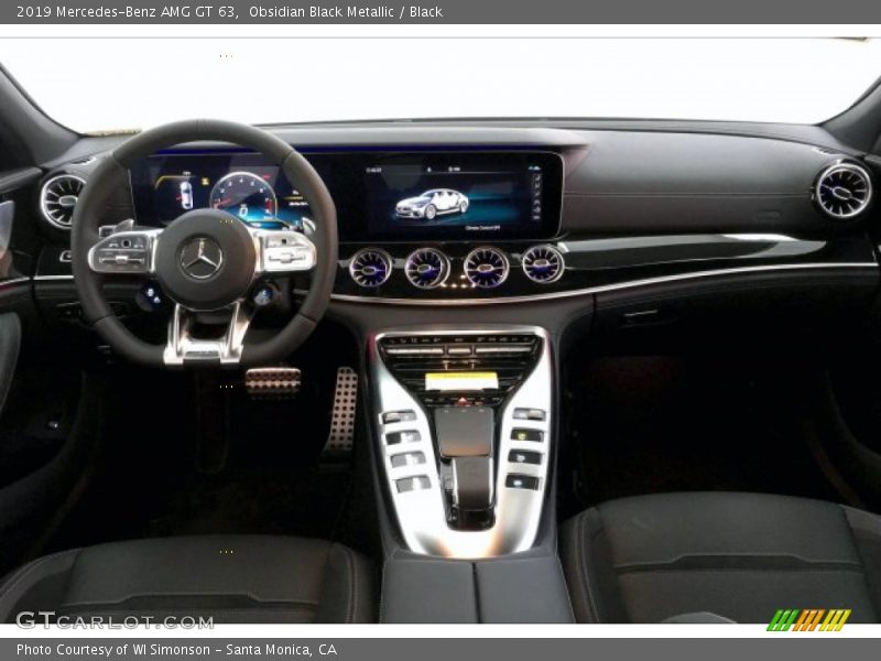 Dashboard of 2019 AMG GT 63