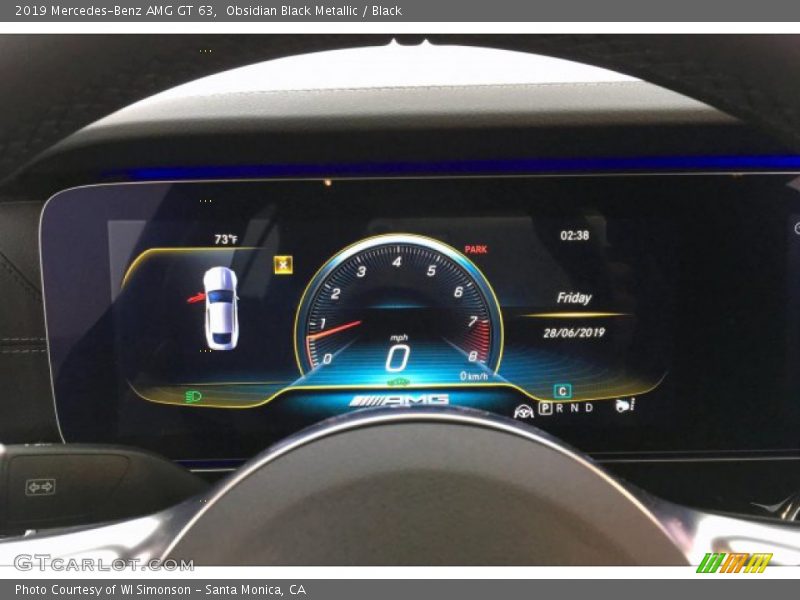  2019 AMG GT 63 63 Gauges