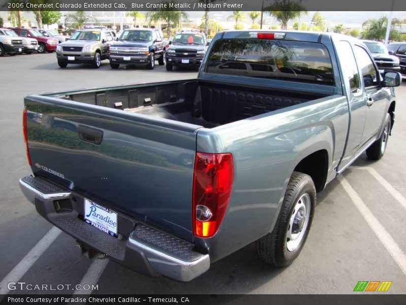 Blue Granite Metallic / Medium Pewter 2006 Chevrolet Colorado Extended Cab