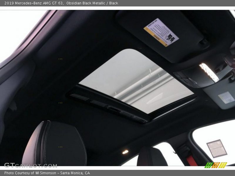 Obsidian Black Metallic / Black 2019 Mercedes-Benz AMG GT 63