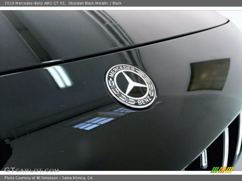 Obsidian Black Metallic / Black 2019 Mercedes-Benz AMG GT 63