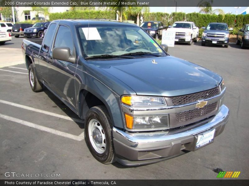 Blue Granite Metallic / Medium Pewter 2006 Chevrolet Colorado Extended Cab