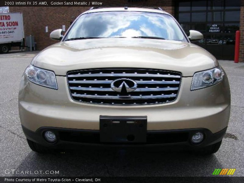 Golden Sand Metallic / Willow 2003 Infiniti FX 35 AWD