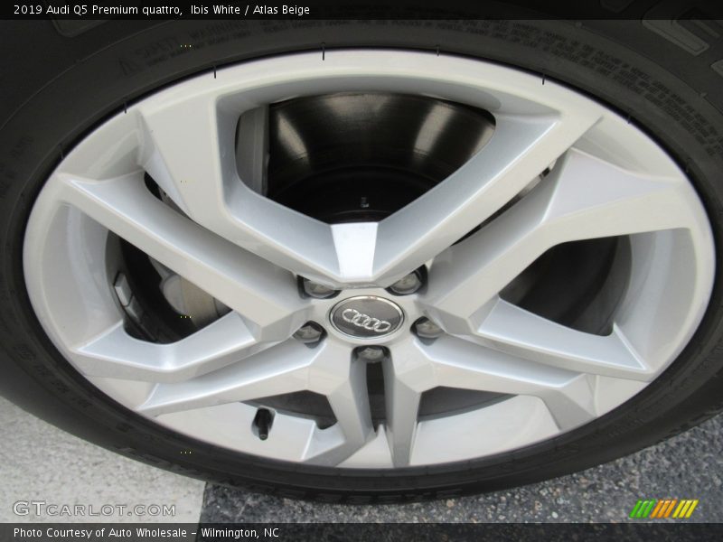 Ibis White / Atlas Beige 2019 Audi Q5 Premium quattro