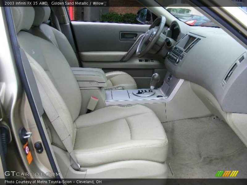Golden Sand Metallic / Willow 2003 Infiniti FX 35 AWD