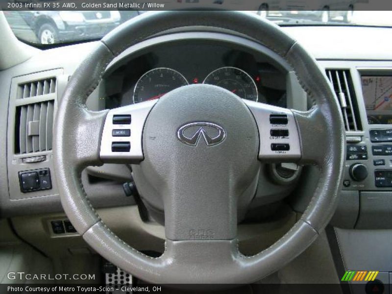 Golden Sand Metallic / Willow 2003 Infiniti FX 35 AWD