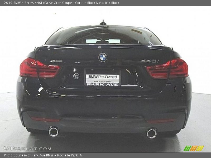 Carbon Black Metallic / Black 2019 BMW 4 Series 440i xDrive Gran Coupe