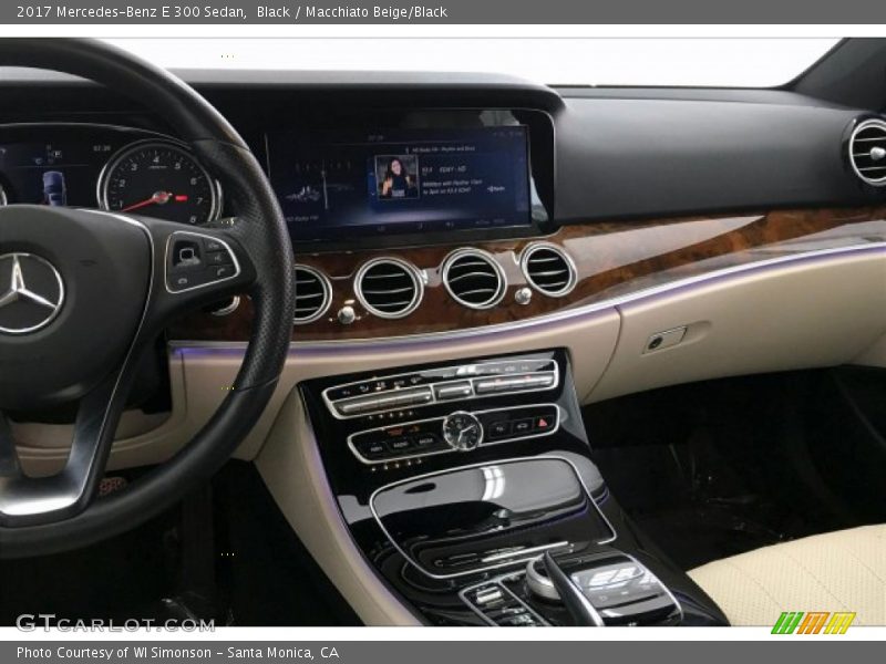Black / Macchiato Beige/Black 2017 Mercedes-Benz E 300 Sedan