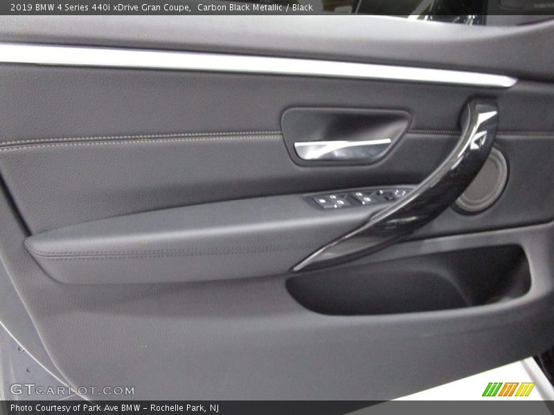 Carbon Black Metallic / Black 2019 BMW 4 Series 440i xDrive Gran Coupe