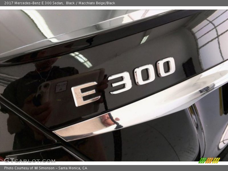 Black / Macchiato Beige/Black 2017 Mercedes-Benz E 300 Sedan