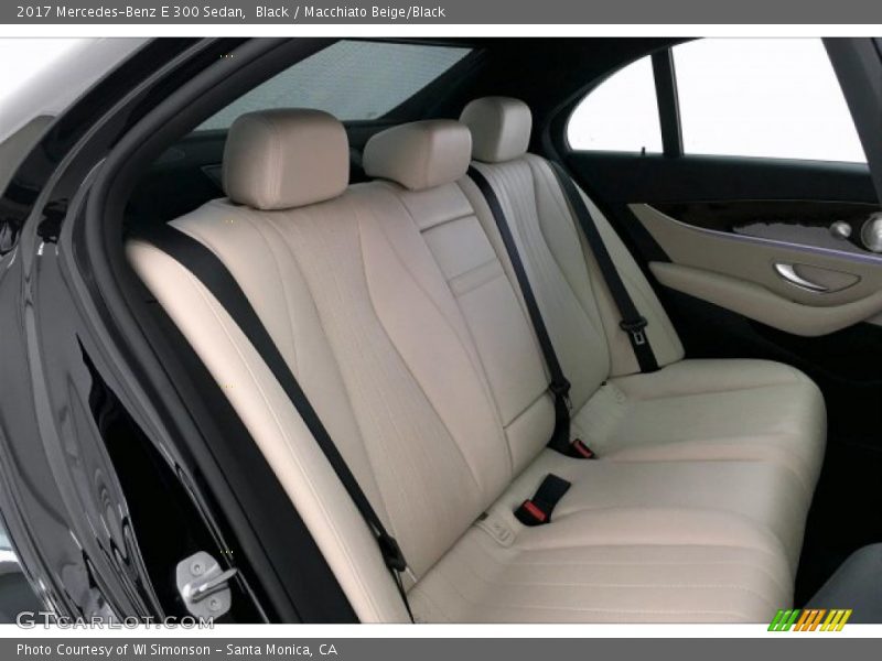 Black / Macchiato Beige/Black 2017 Mercedes-Benz E 300 Sedan