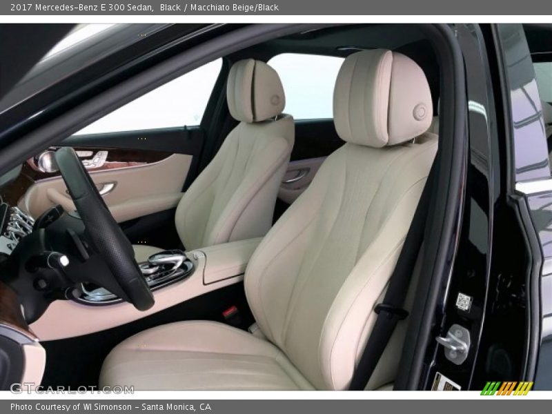 Black / Macchiato Beige/Black 2017 Mercedes-Benz E 300 Sedan