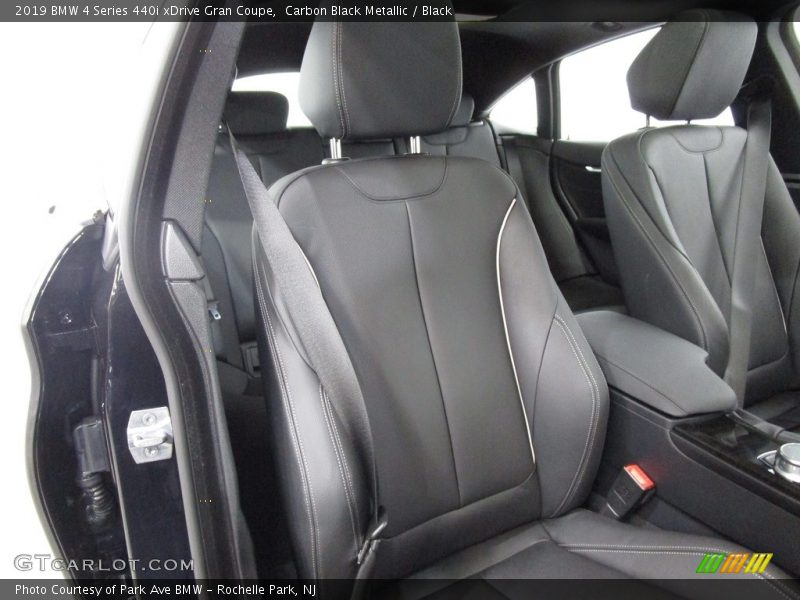 Carbon Black Metallic / Black 2019 BMW 4 Series 440i xDrive Gran Coupe
