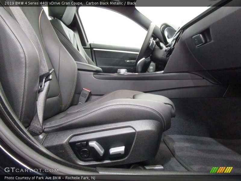 Carbon Black Metallic / Black 2019 BMW 4 Series 440i xDrive Gran Coupe