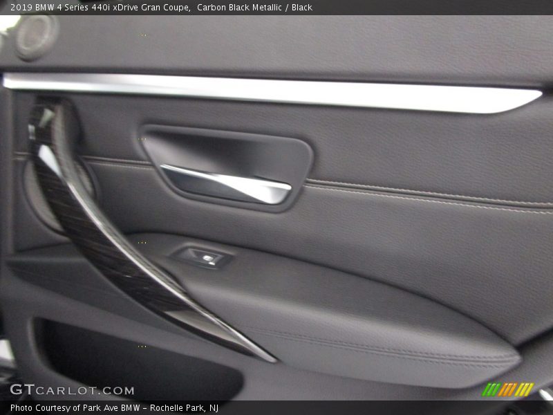 Carbon Black Metallic / Black 2019 BMW 4 Series 440i xDrive Gran Coupe