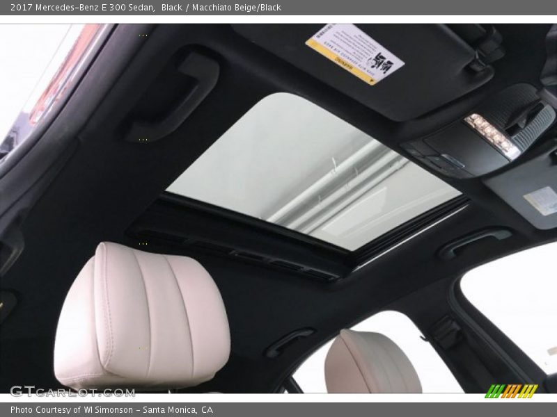 Black / Macchiato Beige/Black 2017 Mercedes-Benz E 300 Sedan