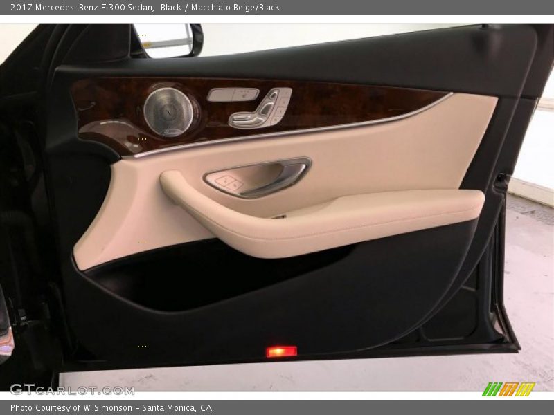 Black / Macchiato Beige/Black 2017 Mercedes-Benz E 300 Sedan