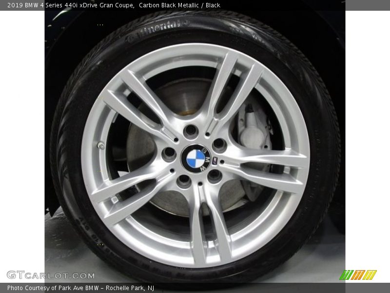 Carbon Black Metallic / Black 2019 BMW 4 Series 440i xDrive Gran Coupe